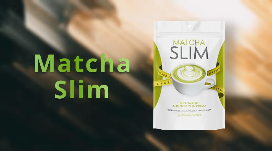 Envase de Matcha Slim para salud y bienestar